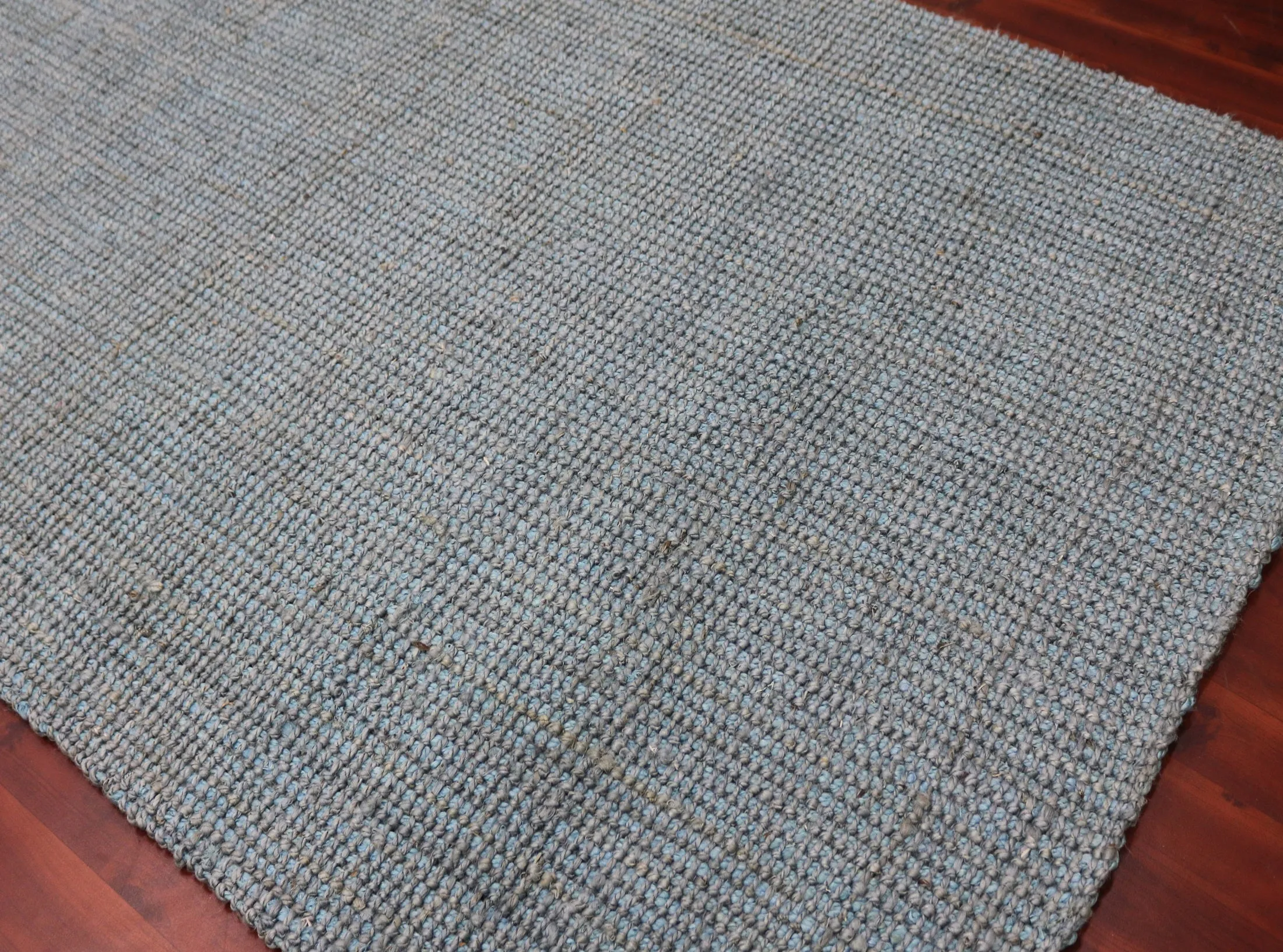 Andaman Classic Aqua Blue Hand-Woven Rug 8'x10'