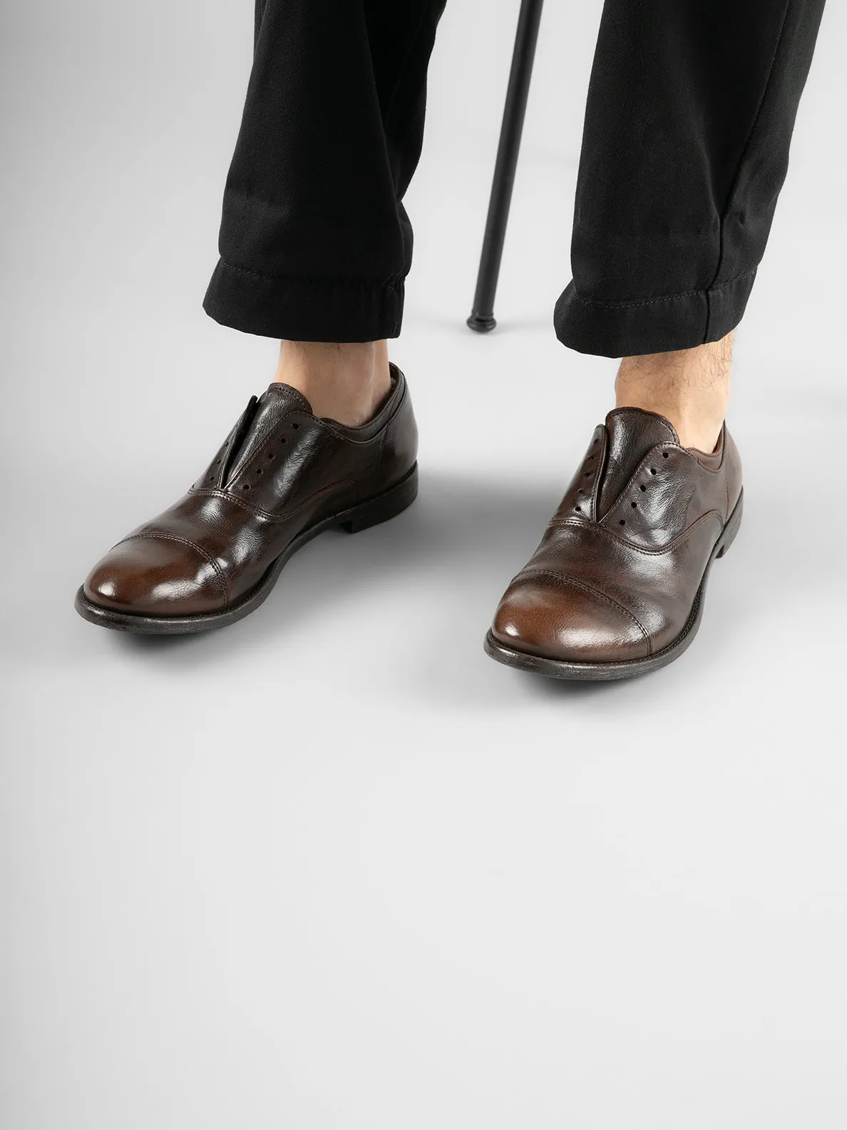 ARC 501 - Brown Leather Oxford Shoes