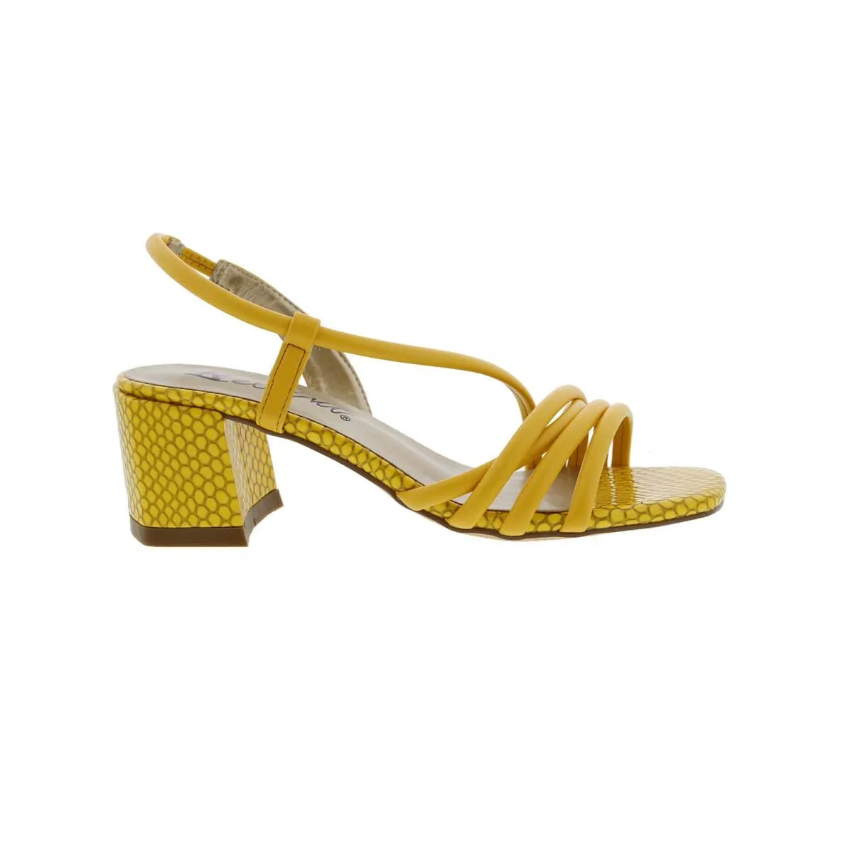 Bellini Fling Women In Yellow Croc Combo