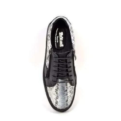 British Walkers Low Cut Men's Snake Skin Leather