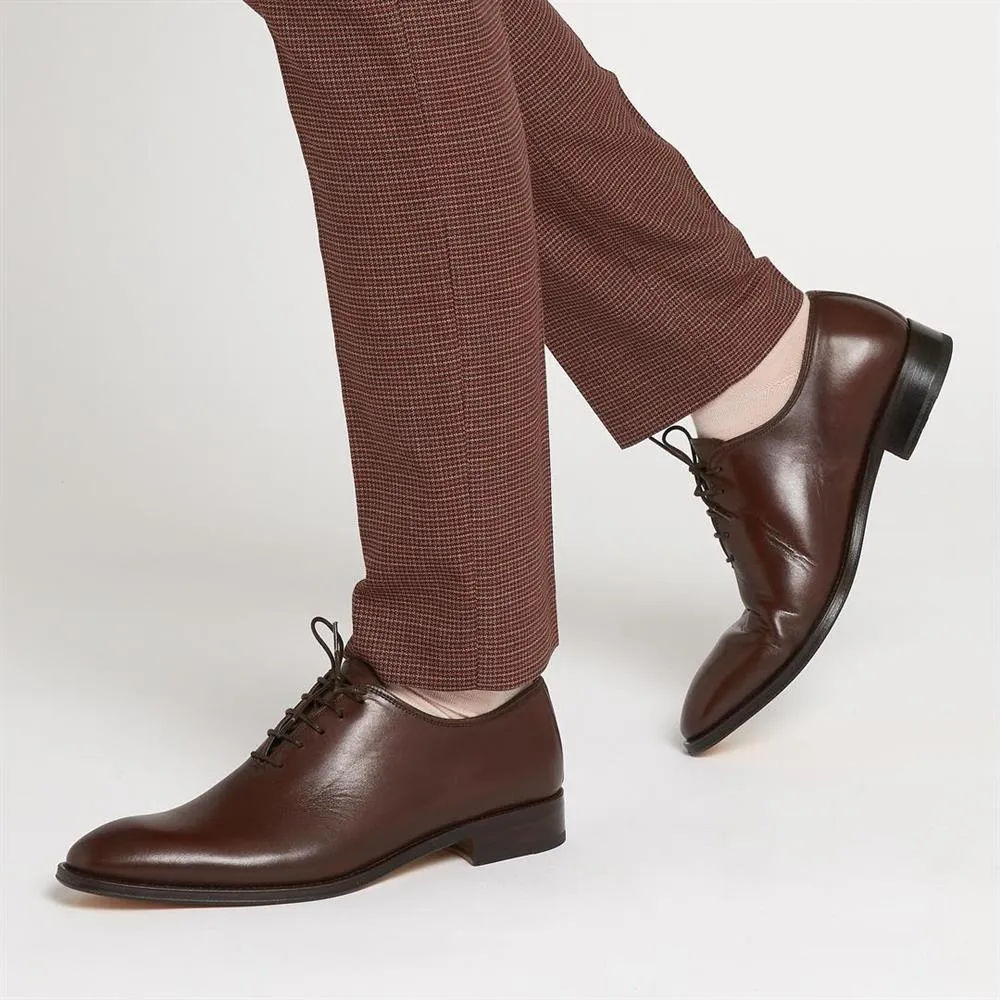 Caspian Wholecut Oxford Leather Shoes - CASPIAN / 319 287