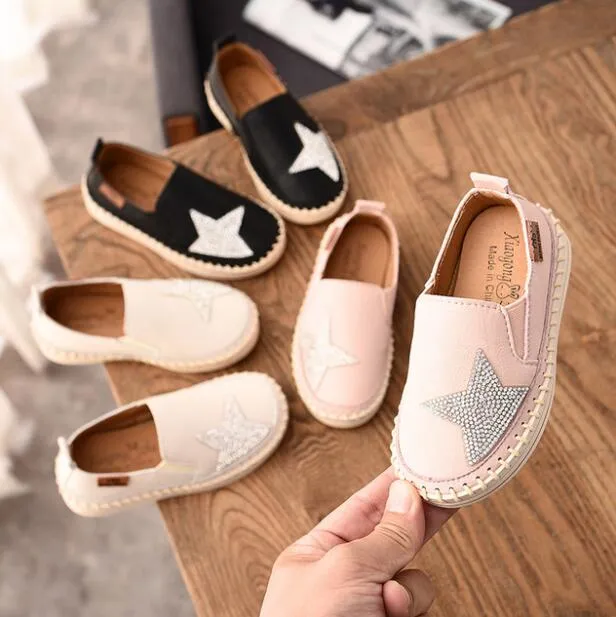 Casual Loafers Moccasins Slip-On Shoes For Boys&Girls