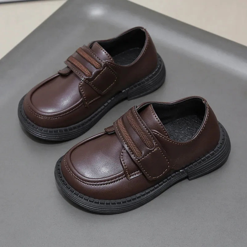 Children Casual Shoes for Boys 2024 Spring Autumn Kids Leather Shoes