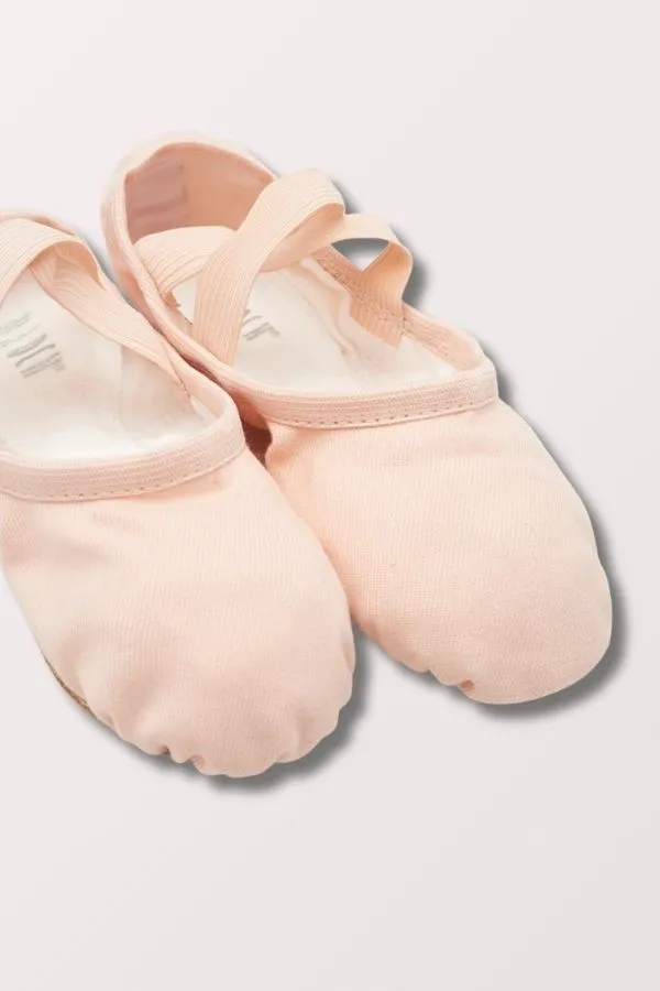 Children's Performa Stretch Canvas Ballet Shoes - Theatrical Pink