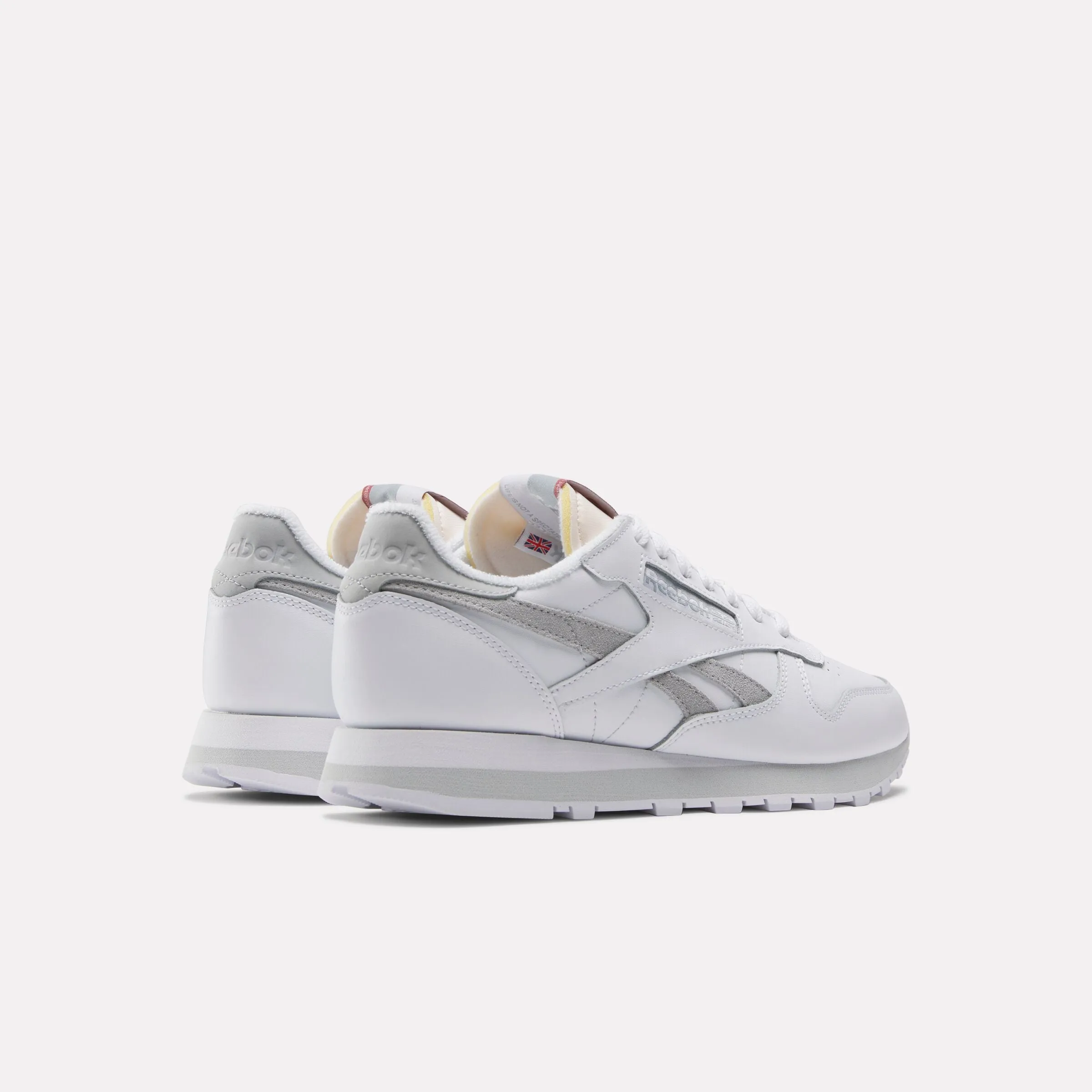 Classic Leather White/Pure Grey 3/Pure Grey 2