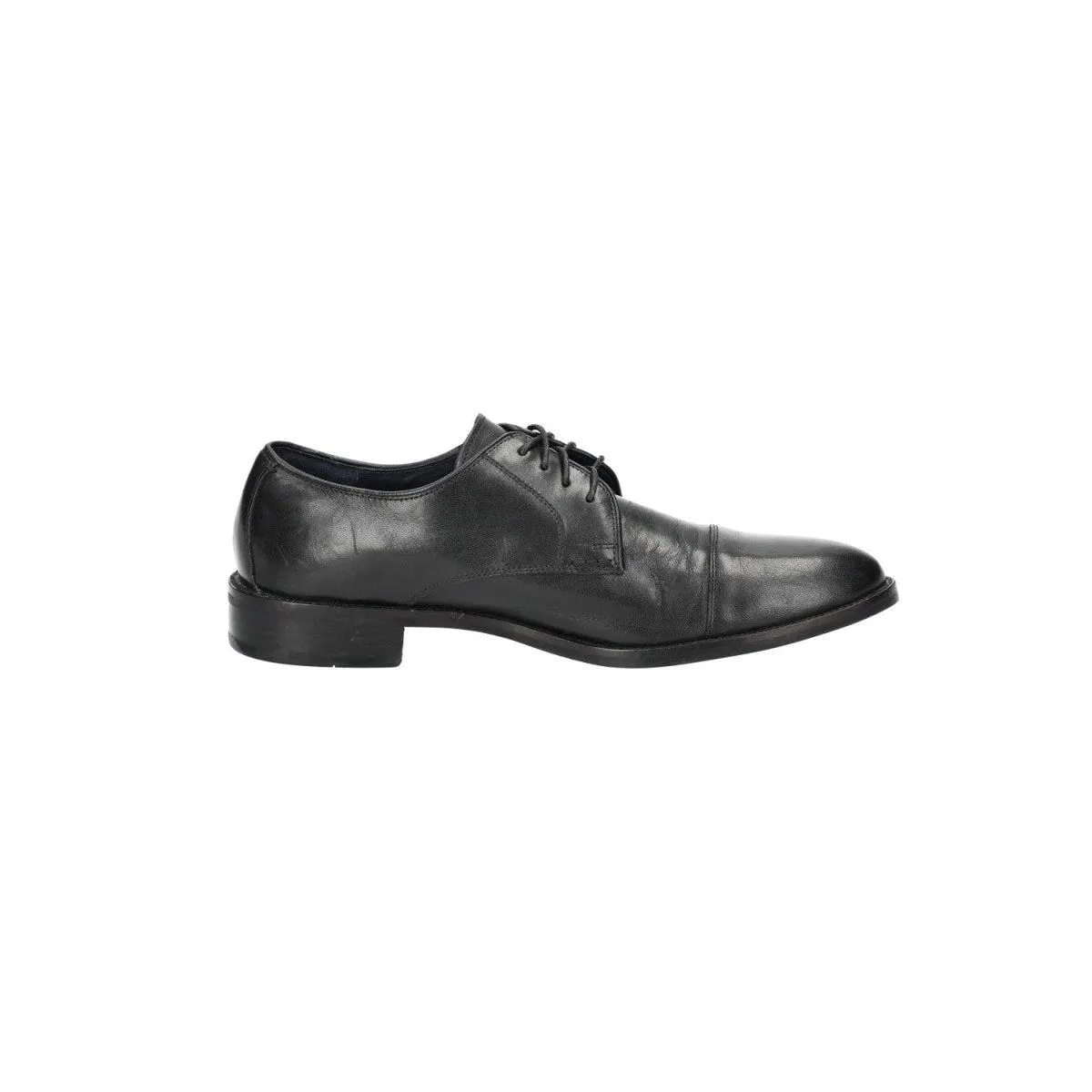 Cole Haan Lenox Hill Cap Formal Lace Ups Leather Black Colour For Men