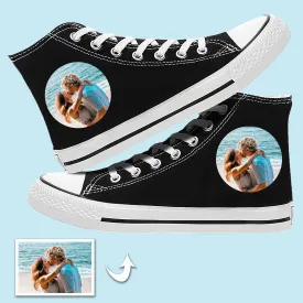 Custom Canvas Shoes, Photo Canvas Shoes High Waist