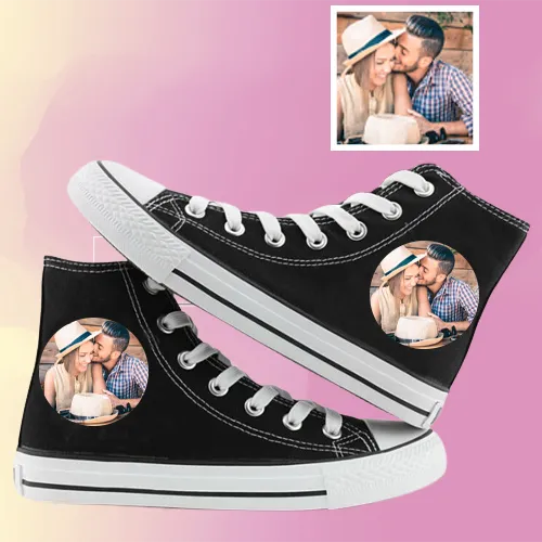 Custom Canvas Shoes, Photo Canvas Shoes High Waist