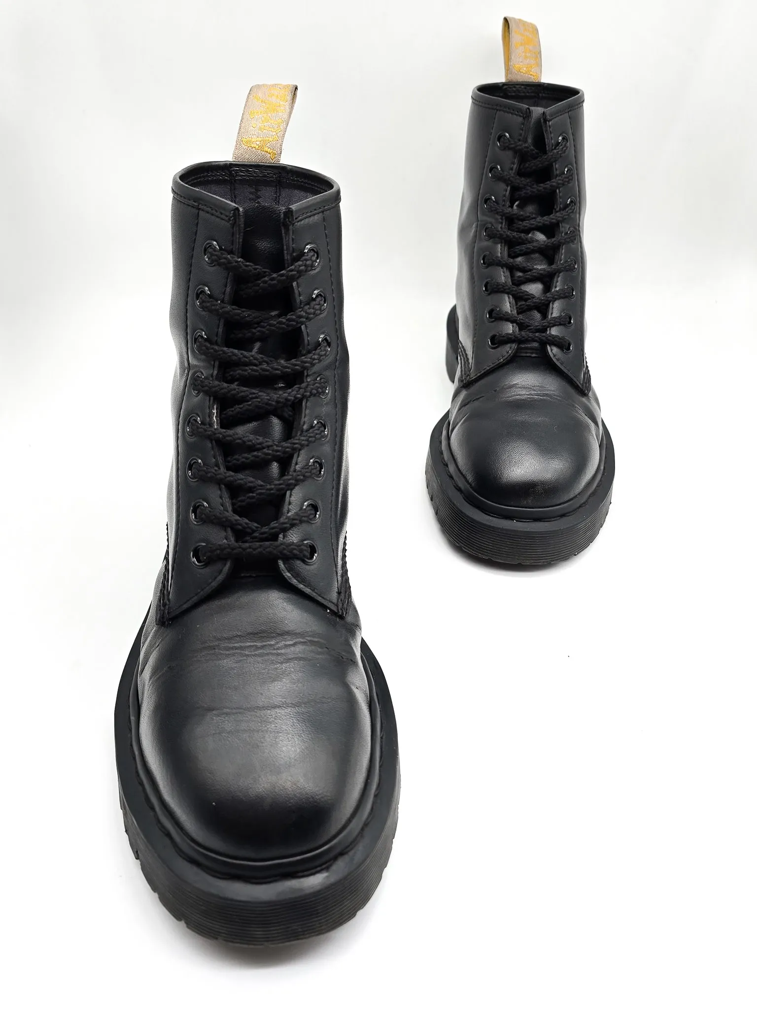 DR. MARTENS 1460 BEX BLACK VEGAN - Pre-Loved