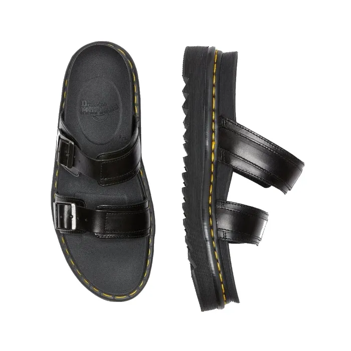 Dr Martens - Black Myles Black Bar Brando Sandal