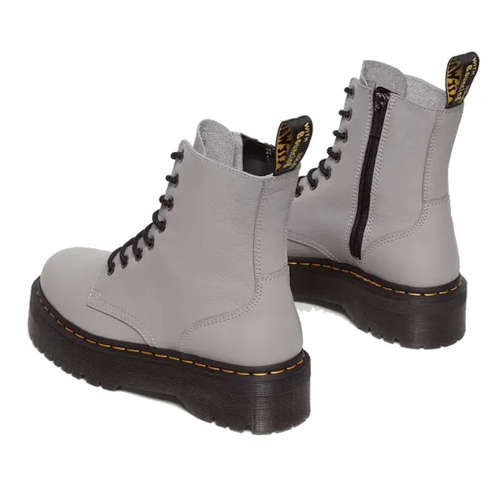 Dr Martens Jadon III Pisa Zinc Grey Leather Boot