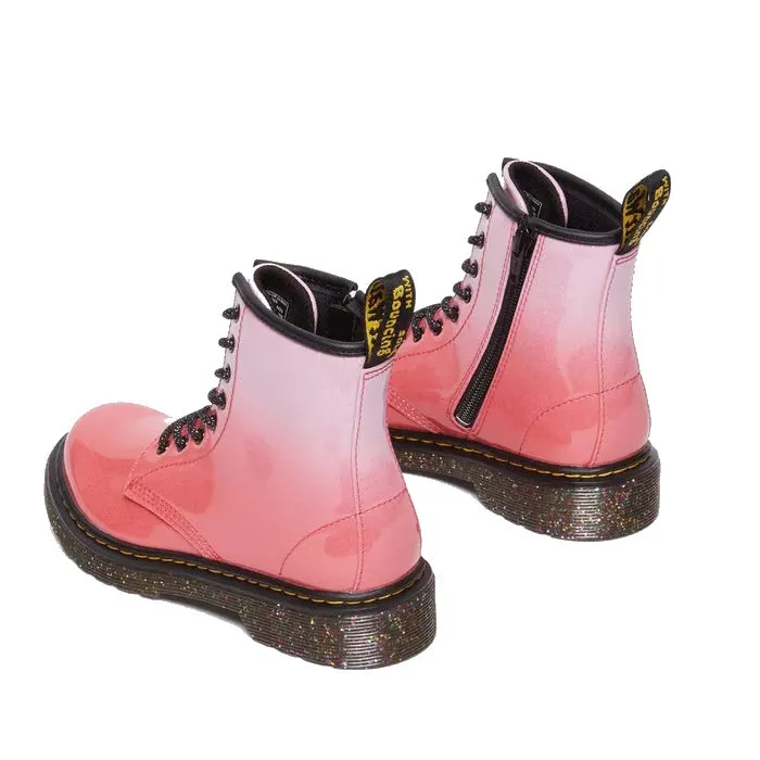 Dr Martens Kids - 1460 Junior Pink Glitter Ombre Gradient