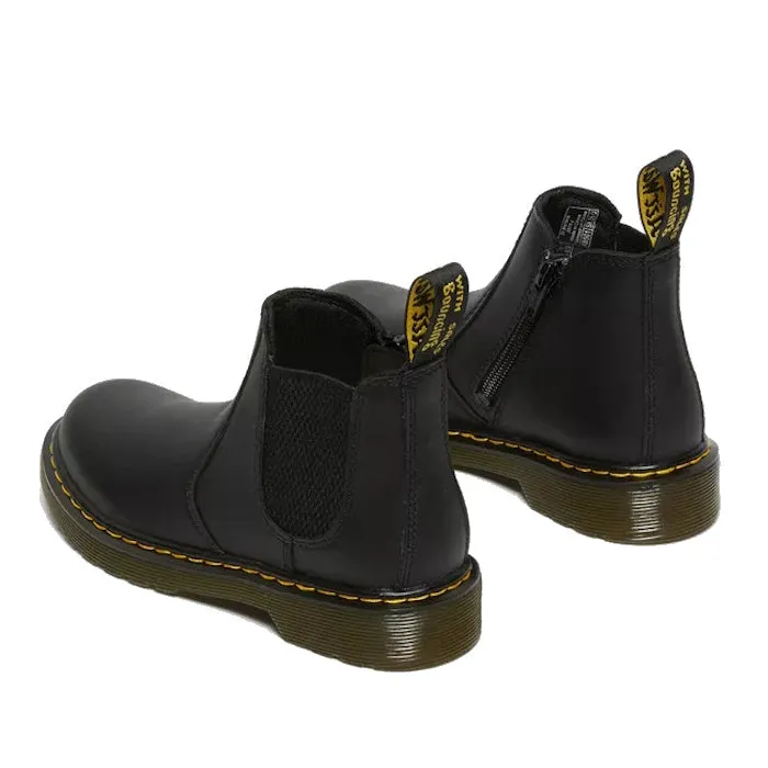 Dr Martens kids - Chelsea  2976 Juniors Chelsea School Boot Black Leather 2976J