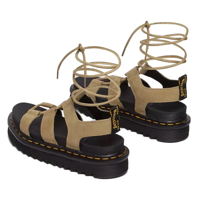 Dr Martens Nartilla Gladiator Sandal Savannah Tan Tumble