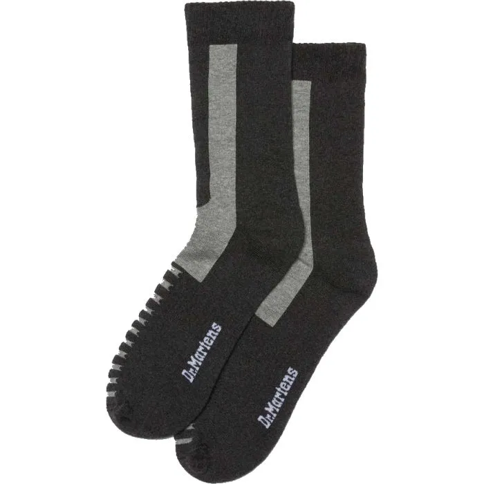 Dr Martens Socks Double Doc Sock Unisex Charcoal