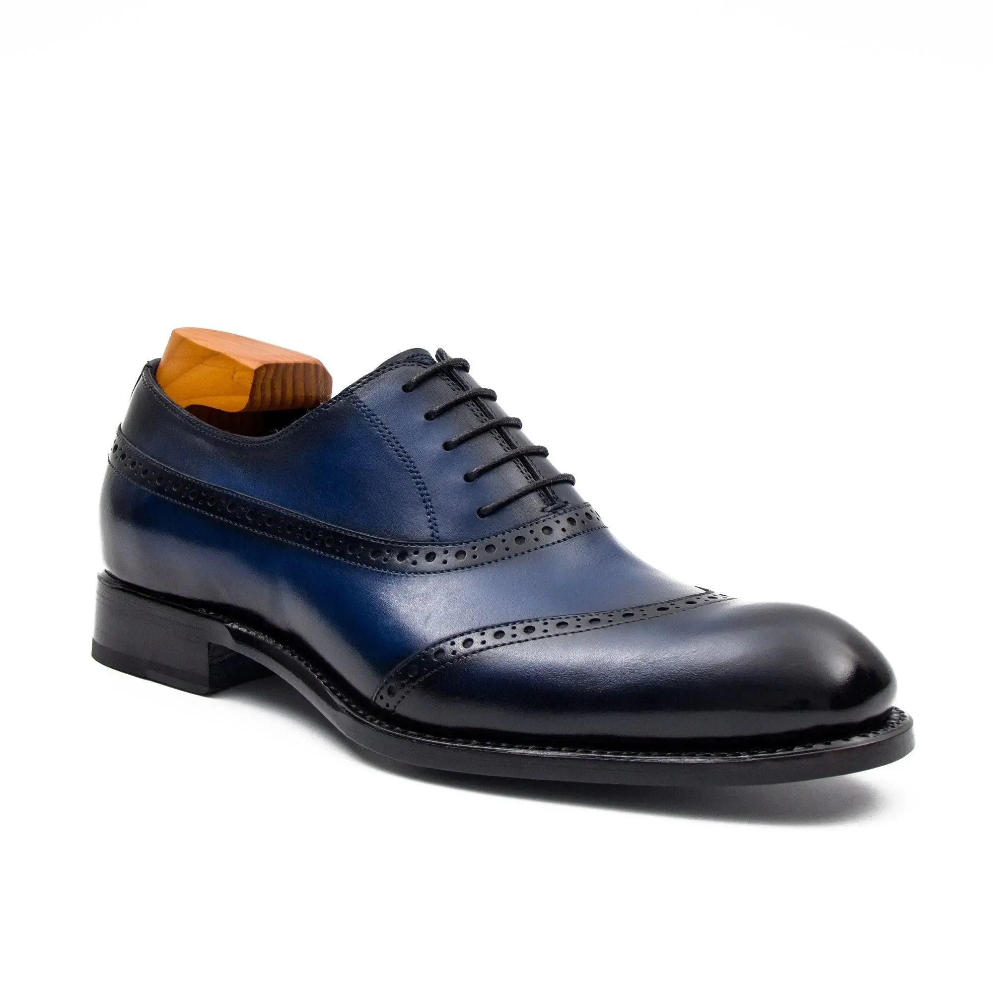 Goodyear blue oxford dress shoes