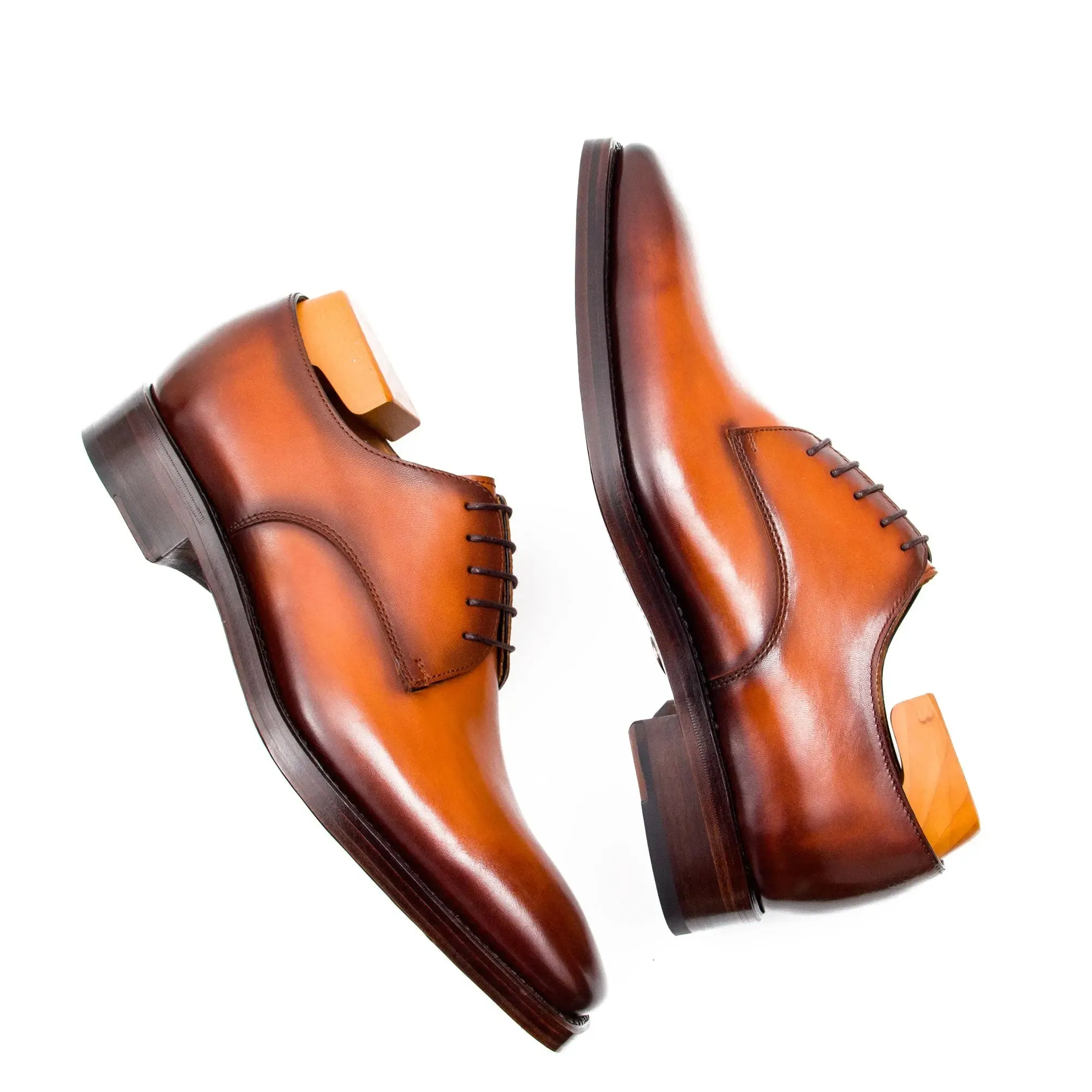 Goodyear Handmade Leather Derby Shoes