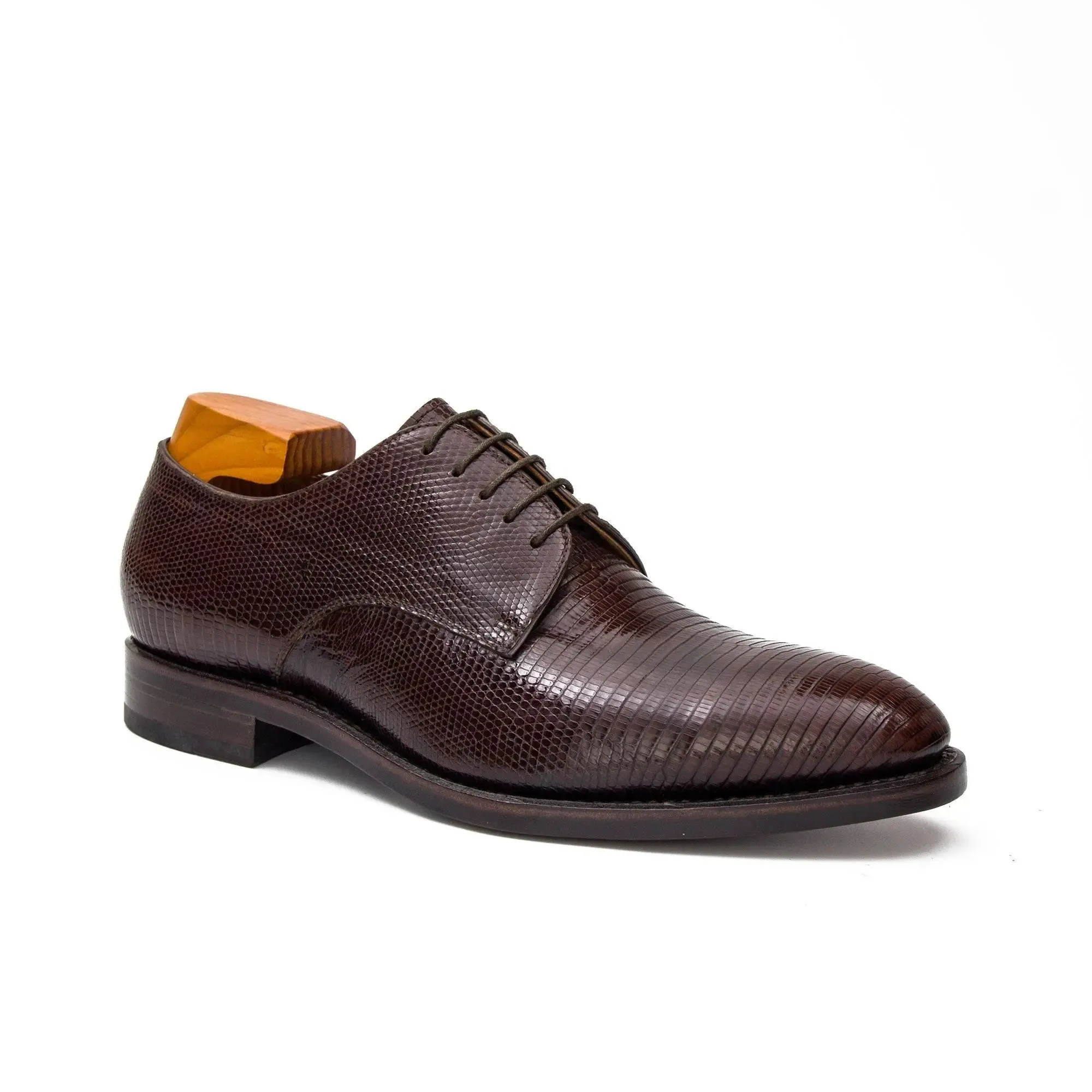 Goodyear Lizard Leather Derby Shoes