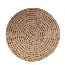 Hand-Woven Grass Placemat