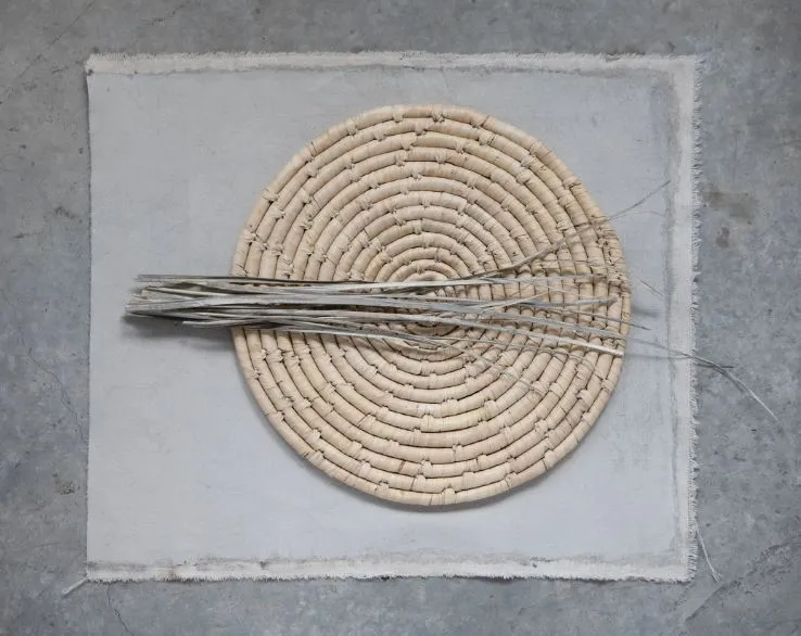 Hand-Woven Grass Placemat