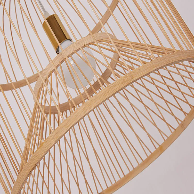 Hand-woven Rattan Chandelier