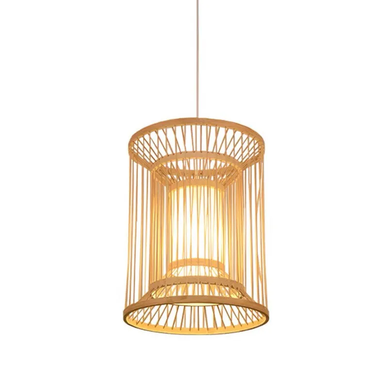 Hand-woven Rattan Chandelier