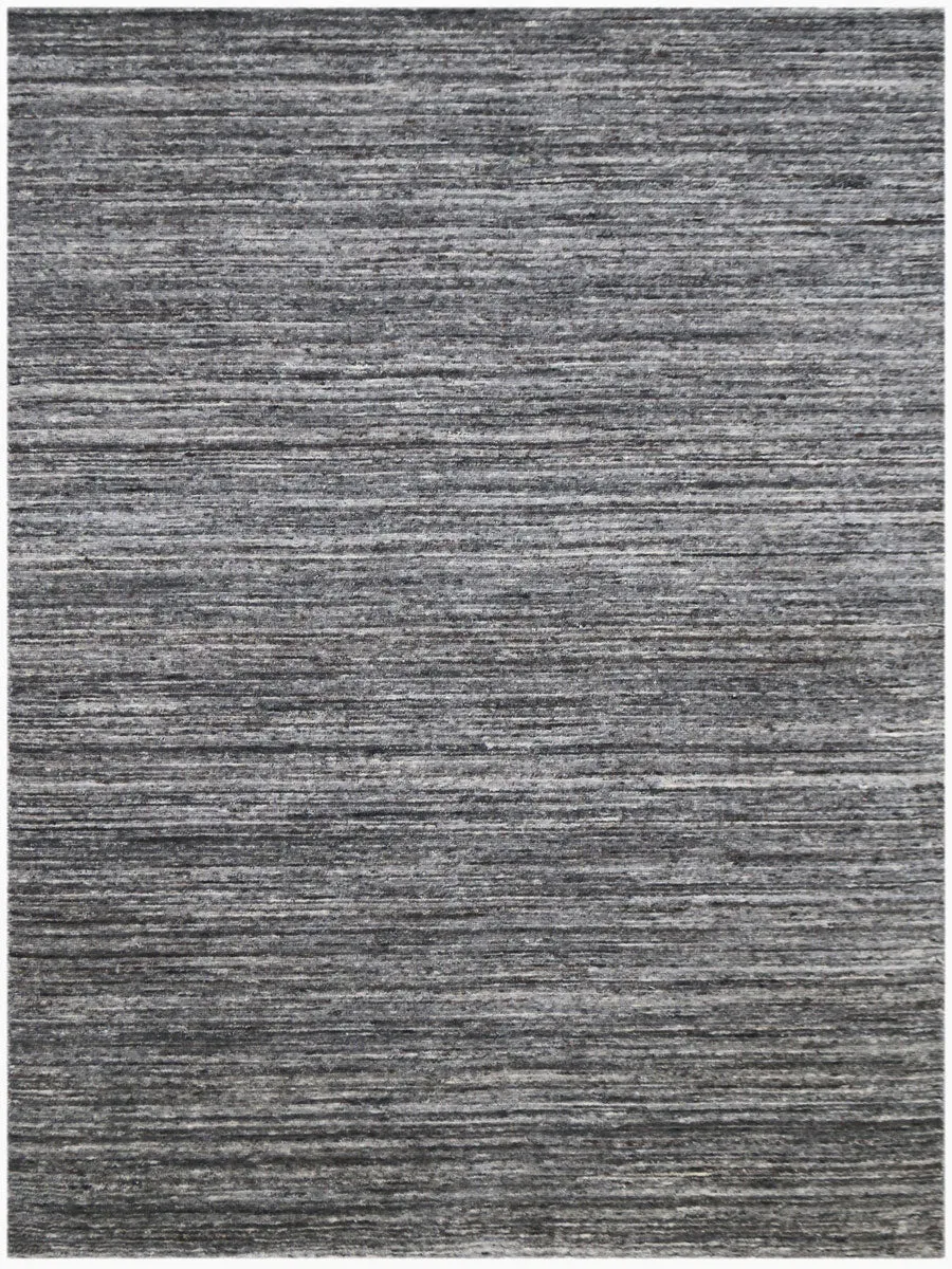 Heaven Modern Dark Gray Hand-Woven Rug 12'x15'