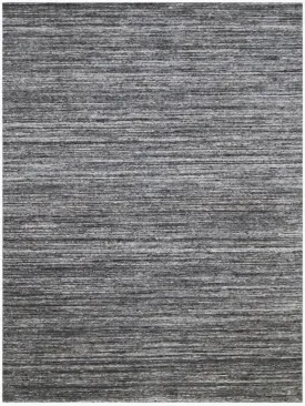 Heaven Modern Dark Gray Hand-Woven Rug 4'x6'