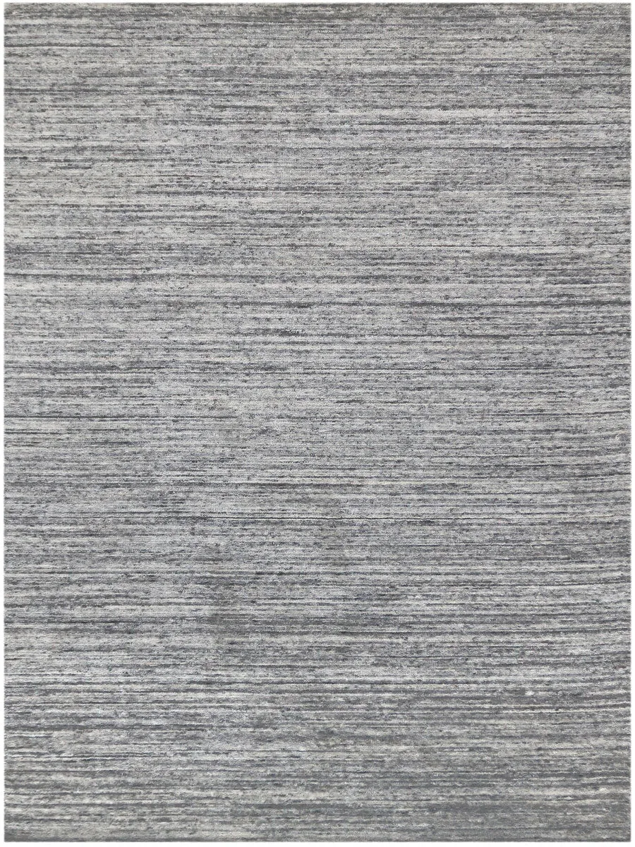 Heaven Modern Silver Hand-Woven Rug 12'x15'