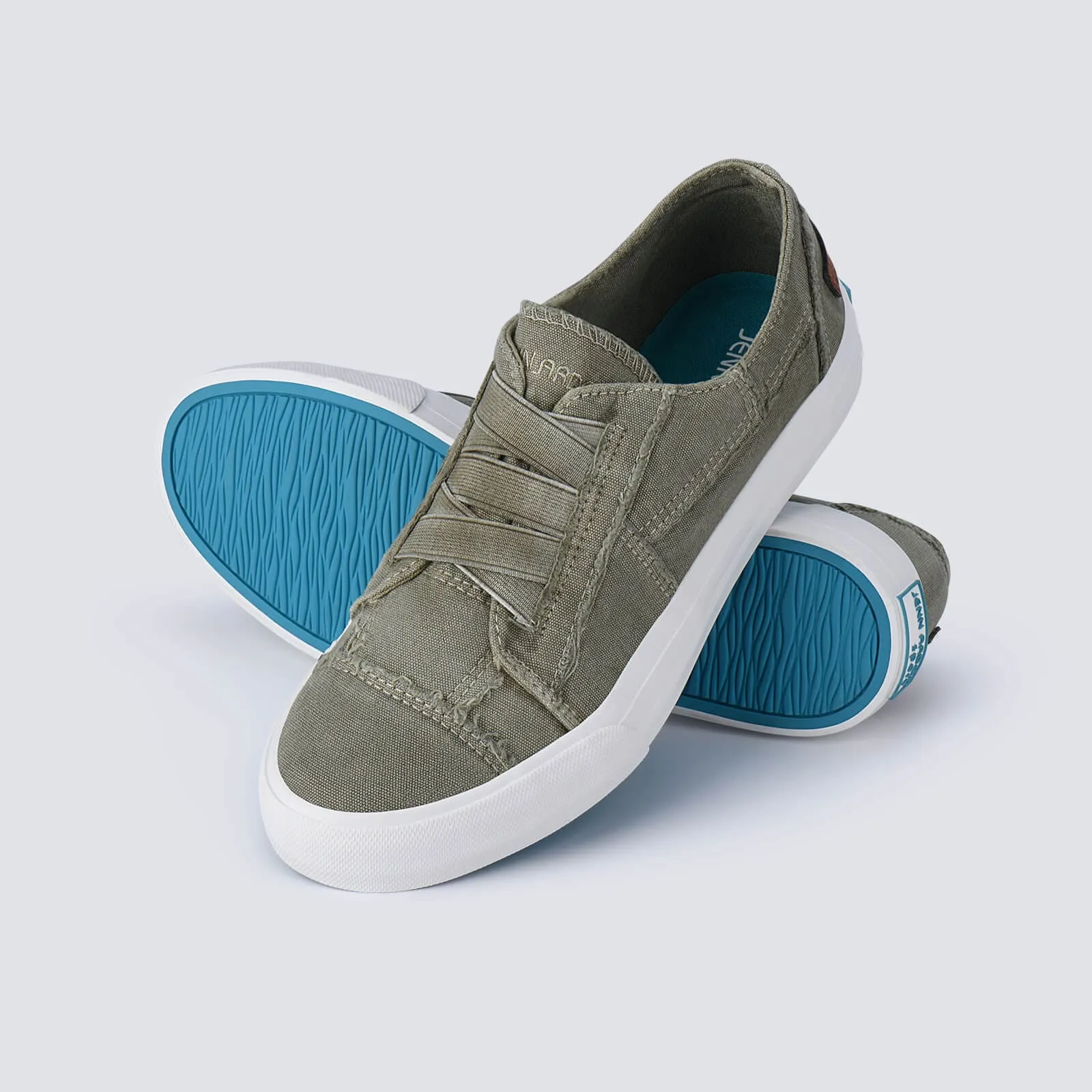 JENN ARDOR Women Low-Top Tennis Canvas Sneaker