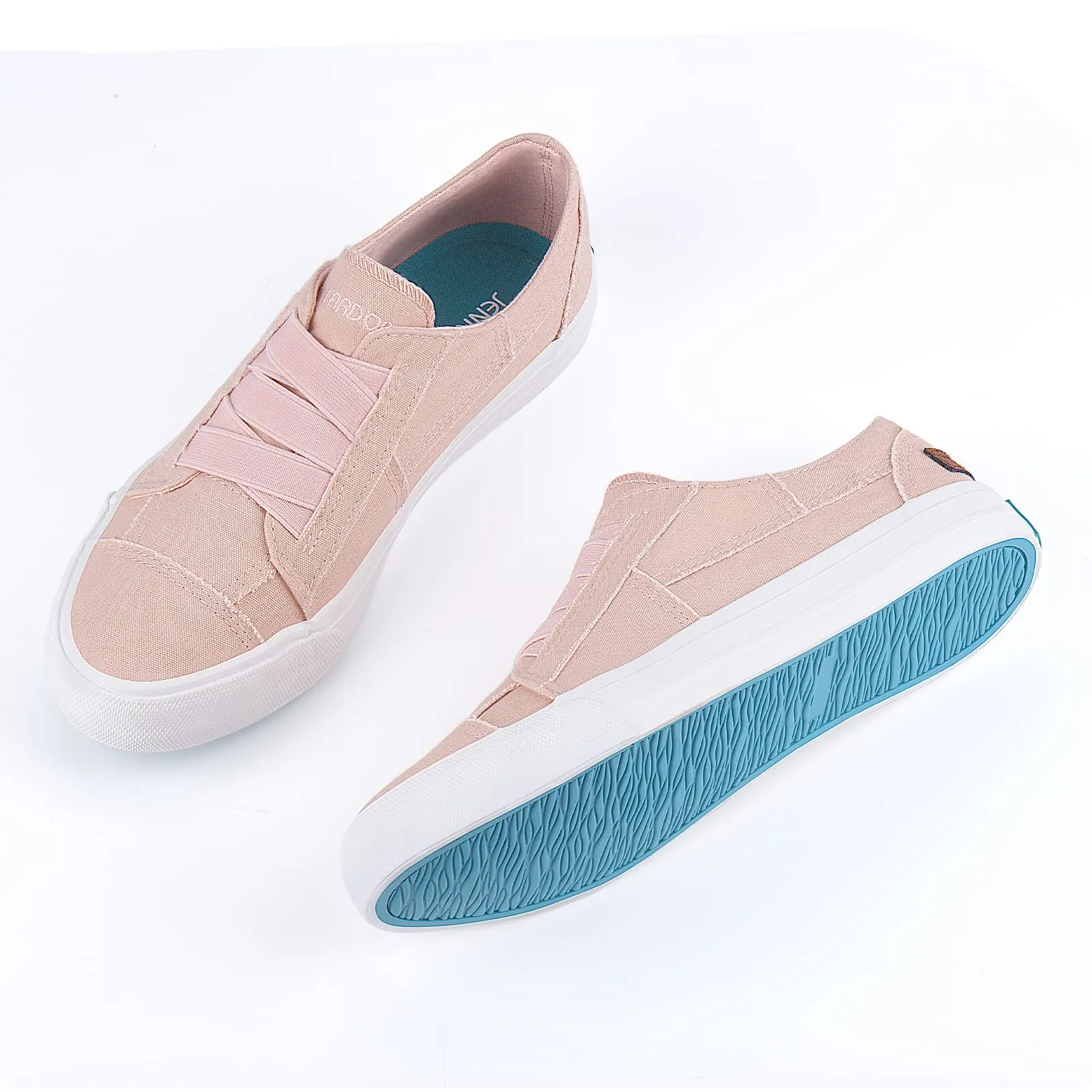 JENN ARDOR Women Low-Top Tennis Canvas Sneaker