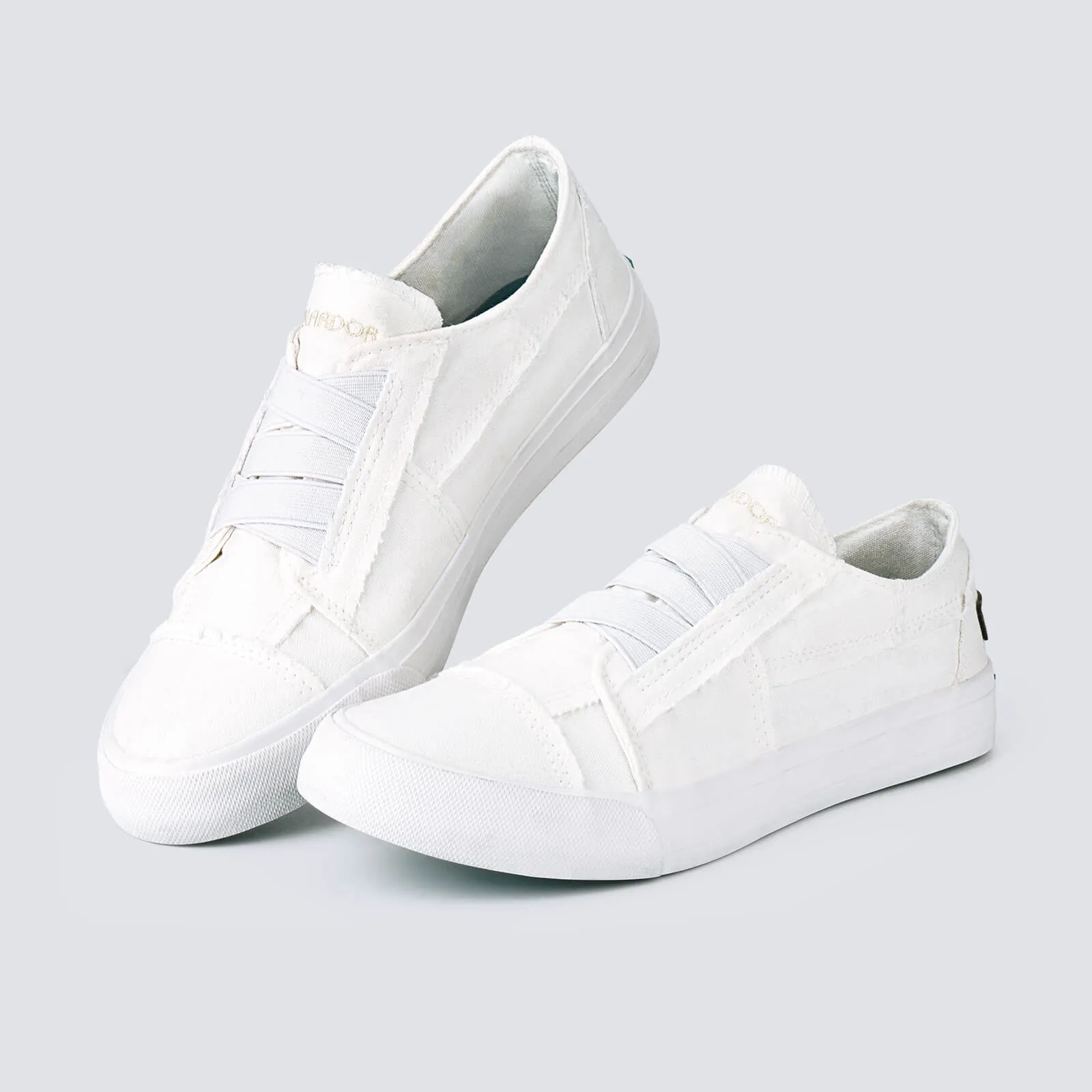 JENN ARDOR Women Low-Top Tennis Canvas Sneaker