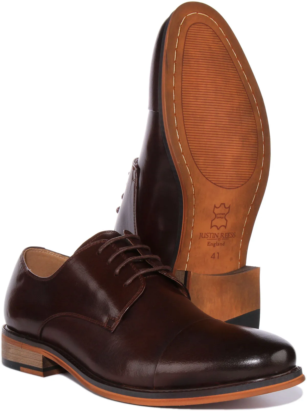 Justinreess England Rick In Dark Brown For Men