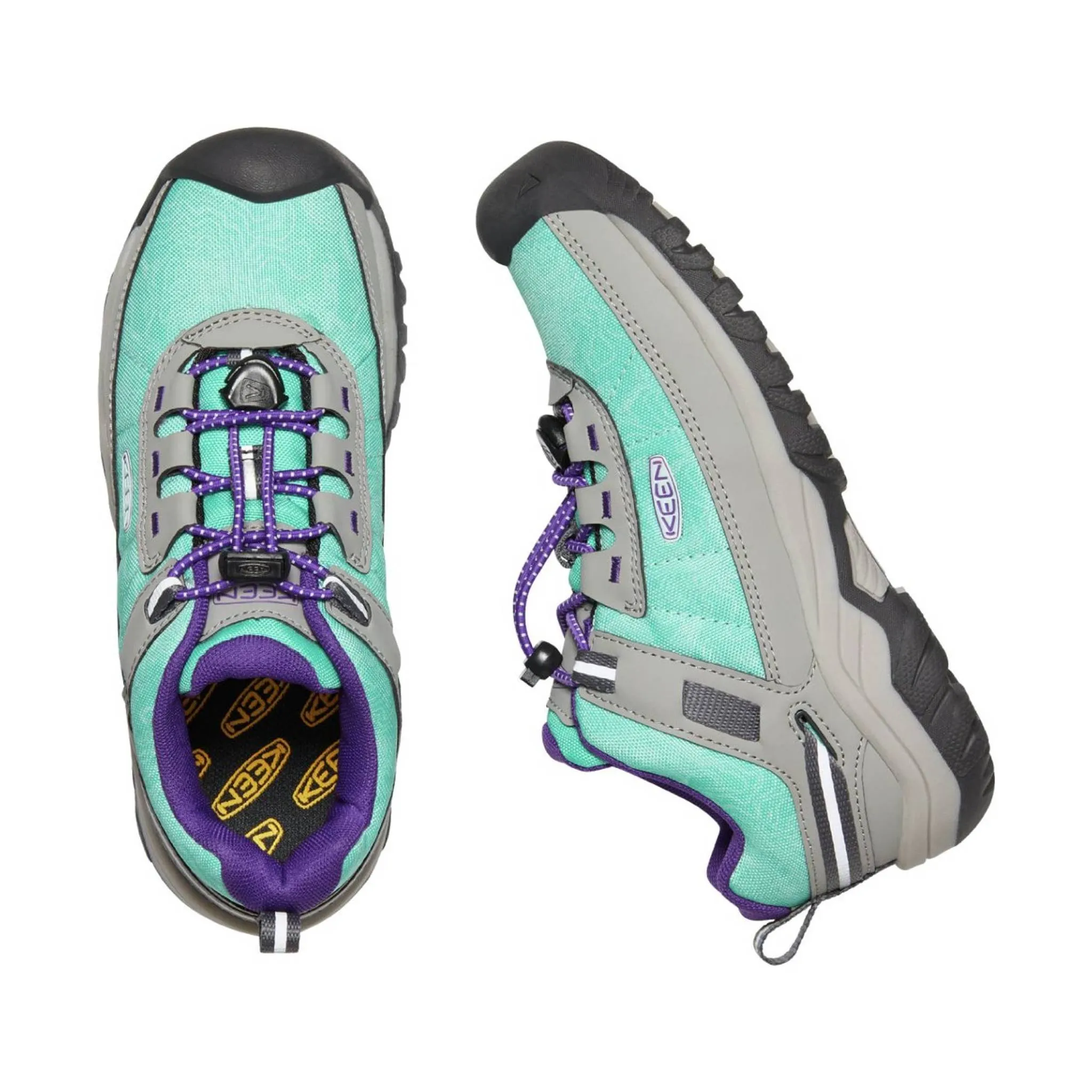 KEEN Big Kids' Targhee Sport Vent - Waterfall/Vapor