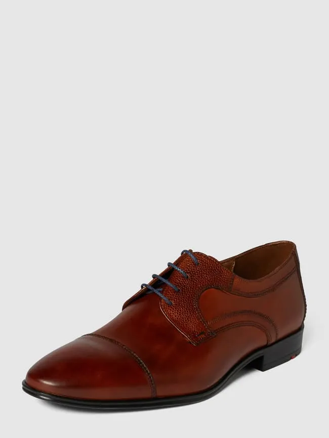 Leather derby "Orwin" Lloyd, cognac color