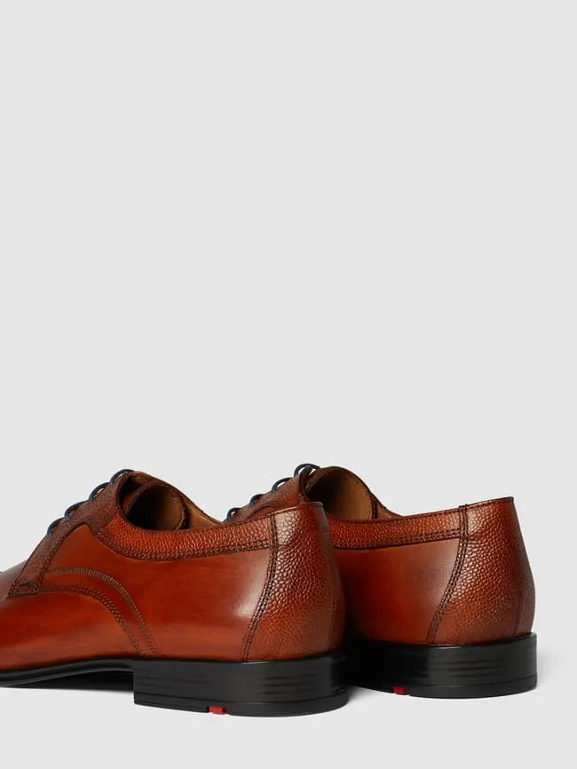 Leather derby "Orwin" Lloyd, cognac color