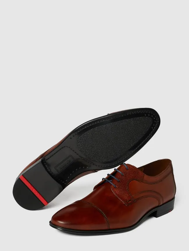 Leather derby "Orwin" Lloyd, cognac color