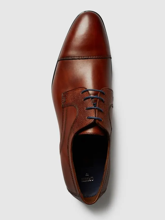 Leather derby "Orwin" Lloyd, cognac color