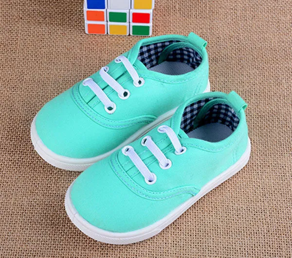 New arrival Size21~30 children shoes child sneakers baby boys sports shoes girls canvas shoes candy colors