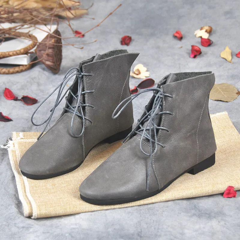 Non-Slip Retro Ankle Boots | Gift Shoes