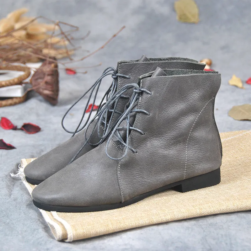 Non-Slip Retro Ankle Boots | Gift Shoes