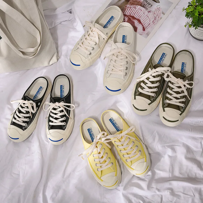 Popular Classy Women's Jack Purcell Semi Canvas Shoes