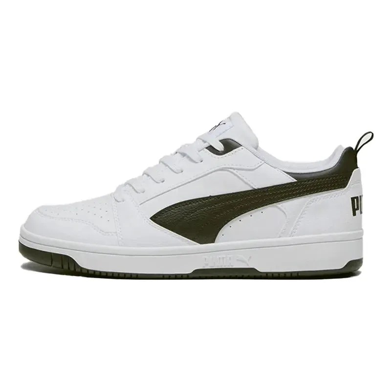 REBOUND V6 LOW PUMA WHITE-PUMA BLACK-PUM