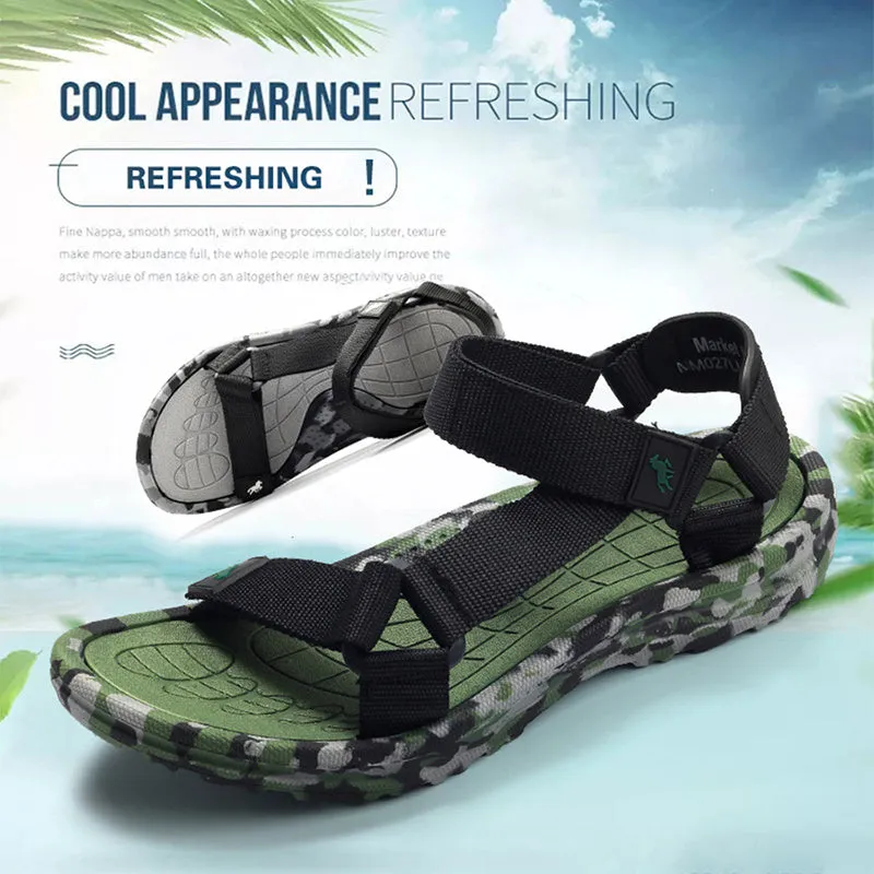 Summer Men Sandals Camouflage Sandals Men casual Shoes