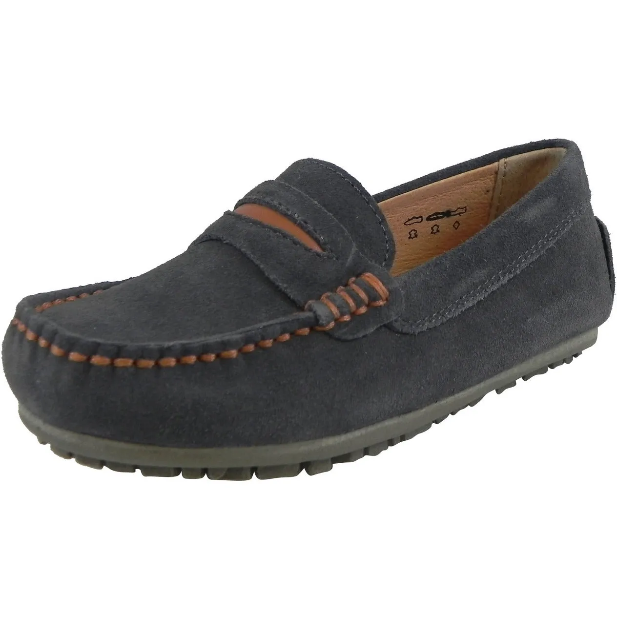 Umi Boy's Dark Gray David Loafer