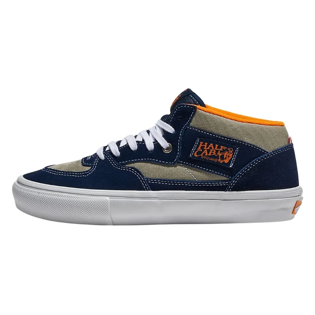 Vans Half Cab Skate Shoes - Smoke/Navy