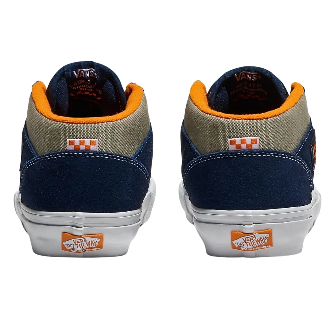 Vans Half Cab Skate Shoes - Smoke/Navy