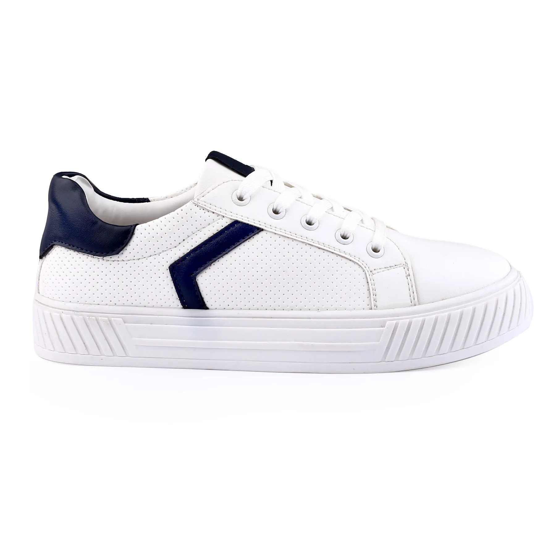 Women's Faux Leather Stylish And Fashionable Sneakers