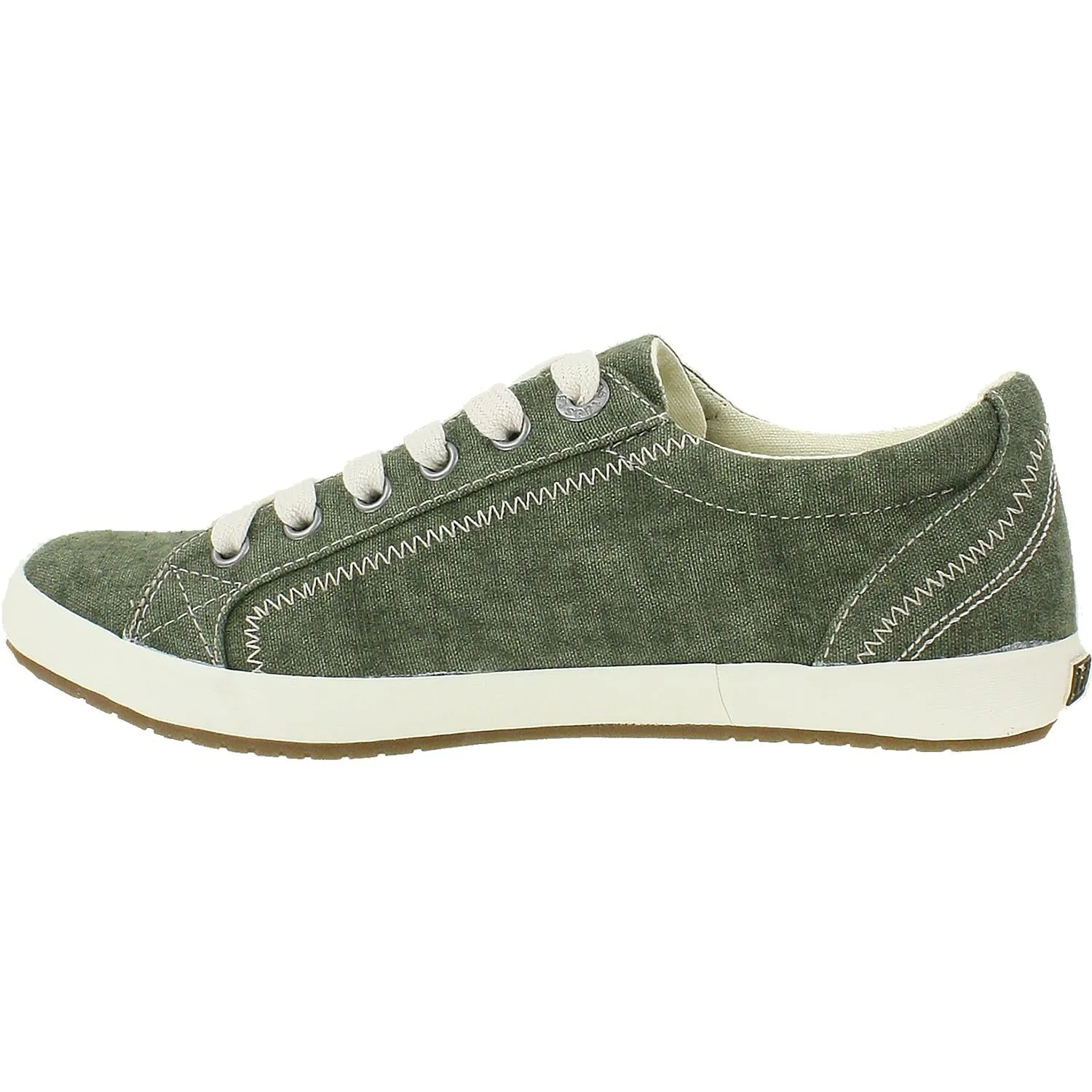 Women's Taos Star Olive Washed Canvas